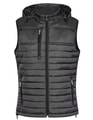 Dames Hoodie Bodywarmer HRM 1302 Dark Grey